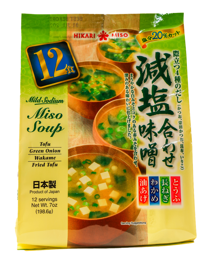 Hikari 4 төрлийн амттай мисо шөл