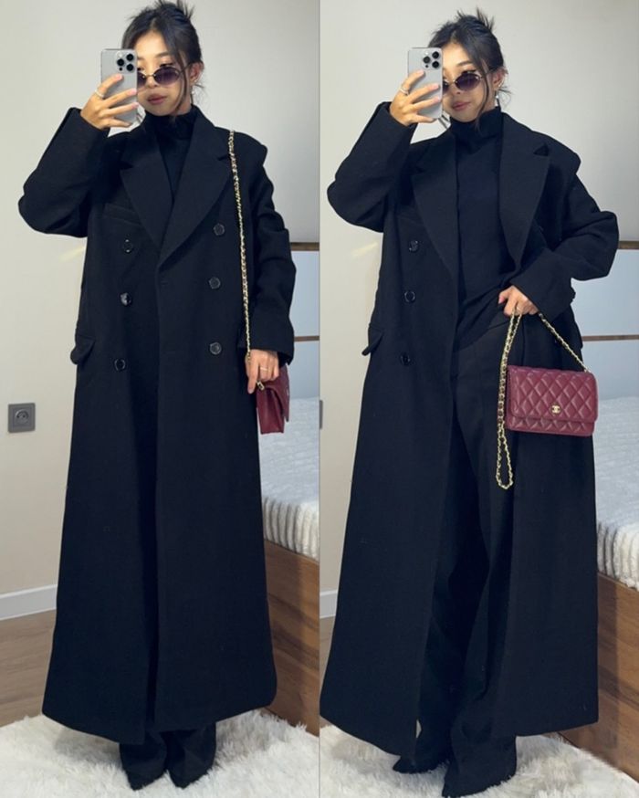 Oversize эсгүүртэй пальто