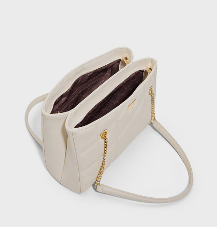 MIROEDE-270-BONE-L City Handbags