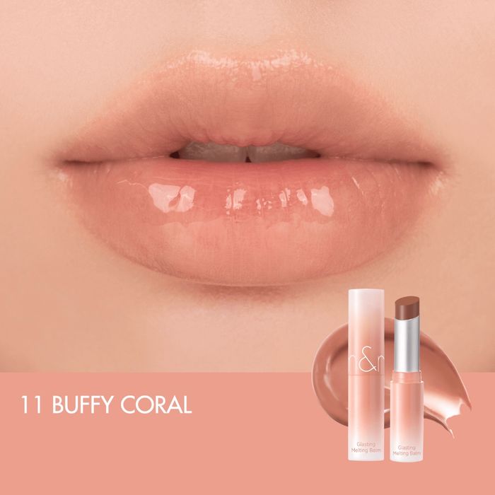  rom&nd Glasting Melting Balm 11 Buffy Coral