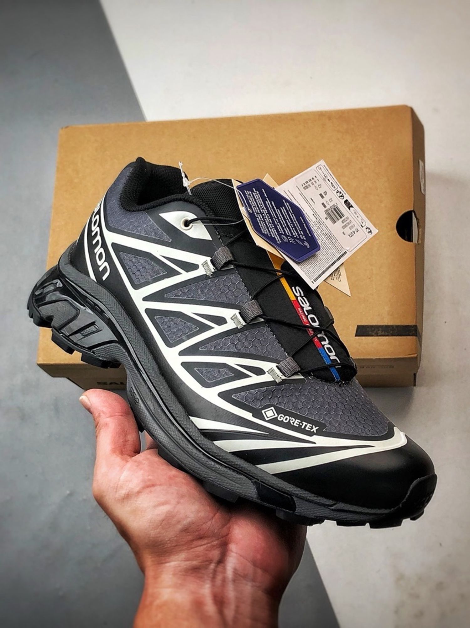Salomon XT-6 Gore-Tex Dark Grey