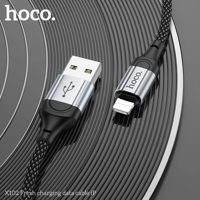 Hoco X102 Fresh Цэнэглэгч Кабель (iPhone)