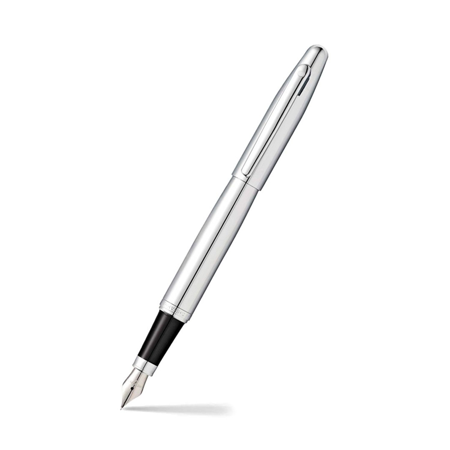 PEN SHEAFFER VFM E9421 POLISHED CHROME WITH CHROME PLATED TRIMS MEDIUM FP