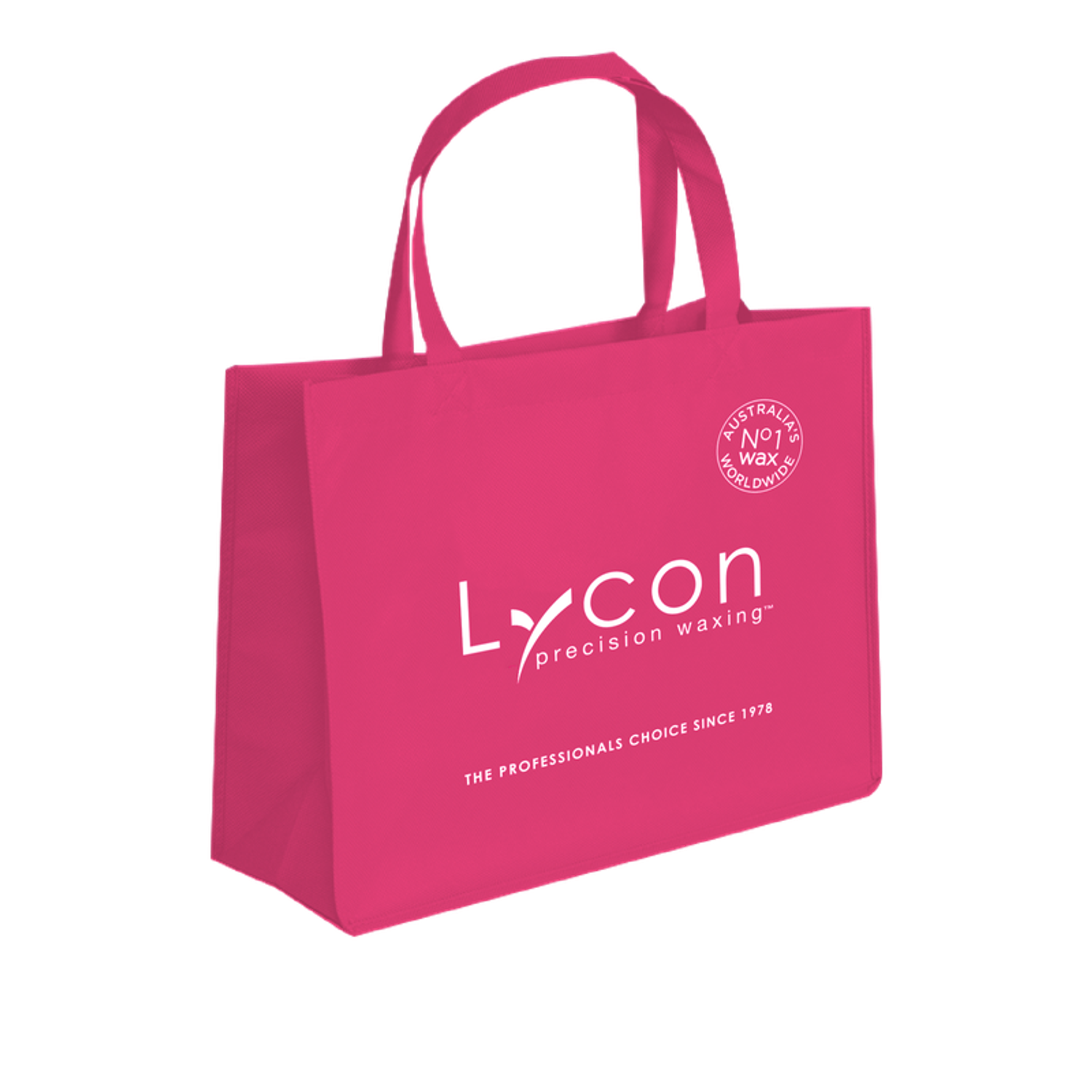 LYCON PINK FABRIC BAG