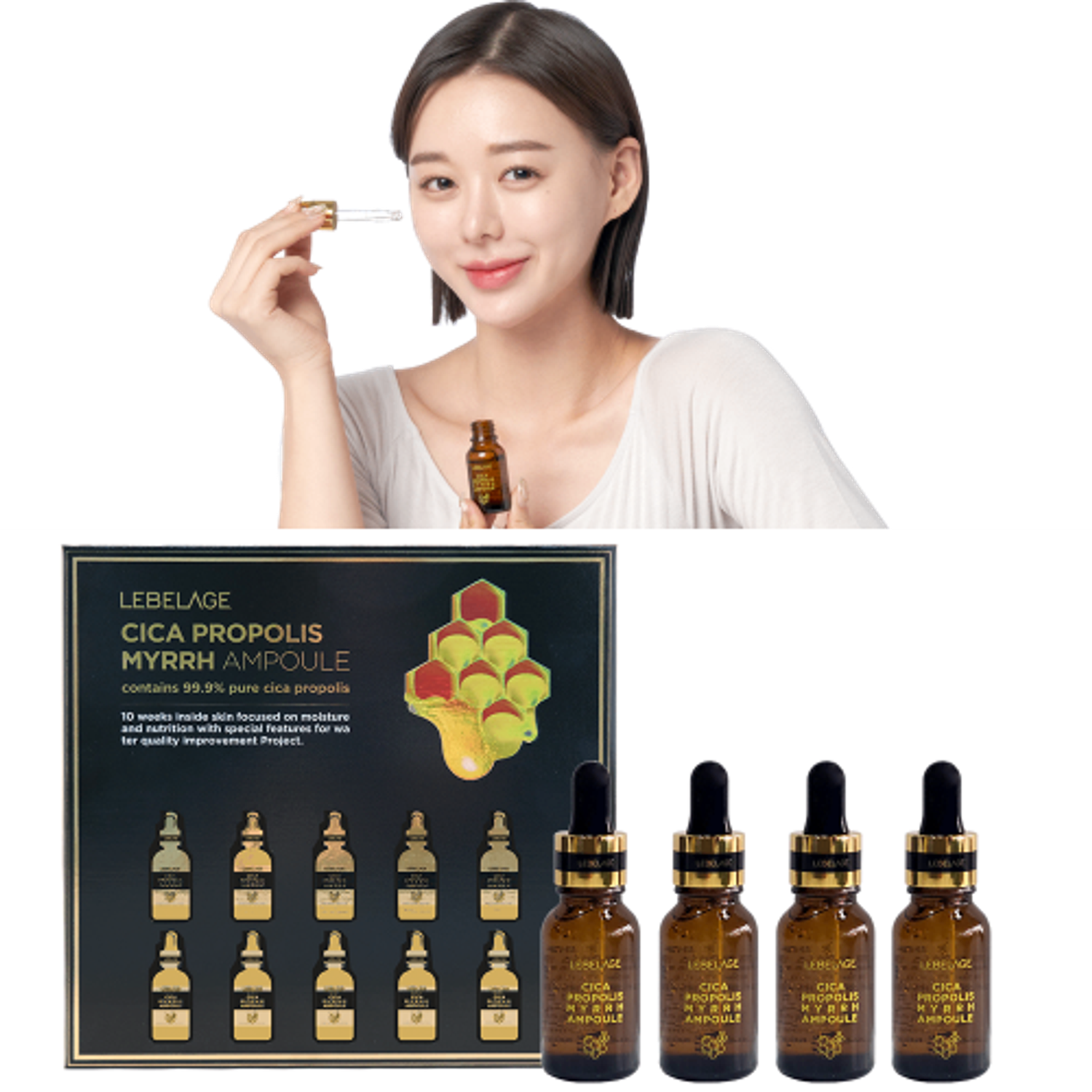 CICA PROPOLIS MYRRH ампул Сет 15мл №10 