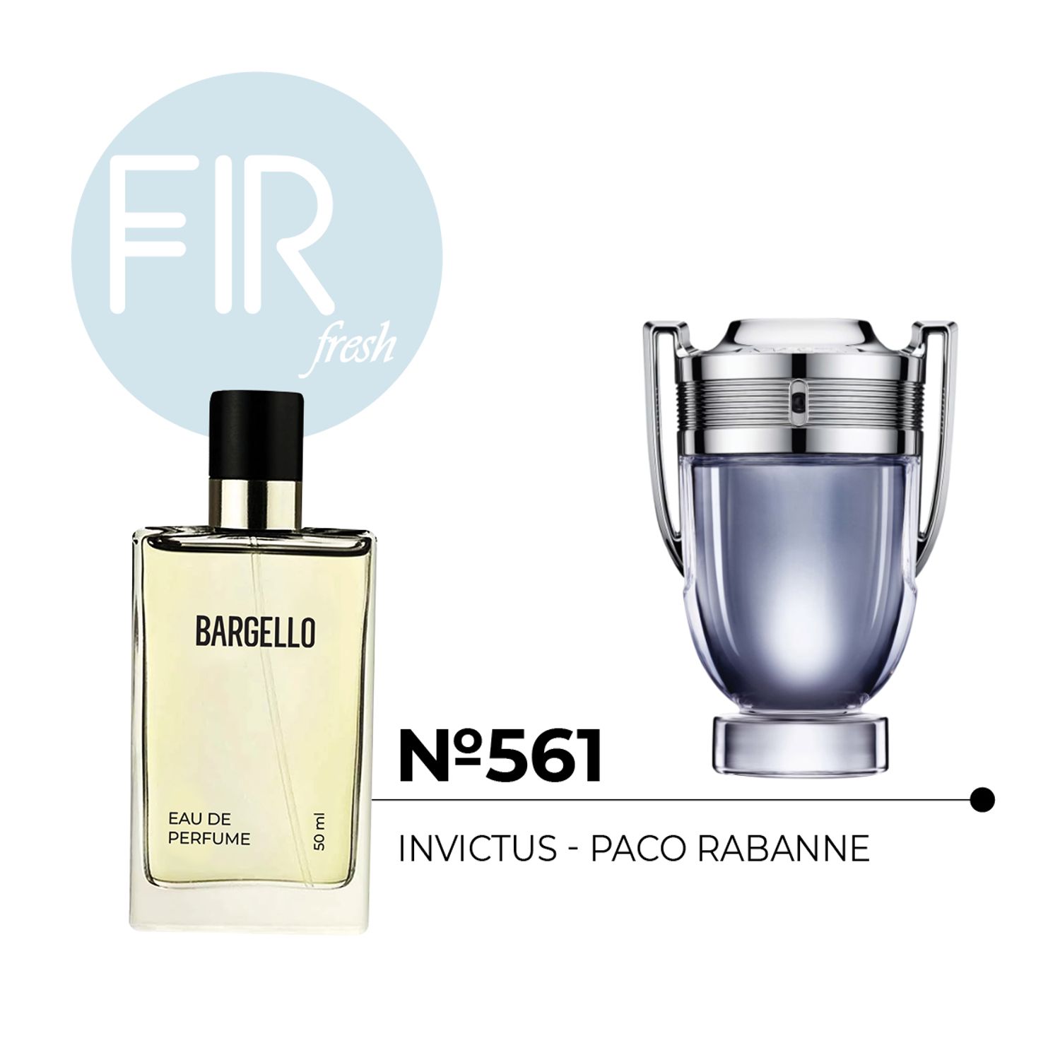 №561 for man 50 ml / PACO RABANNE - INVICTUS/