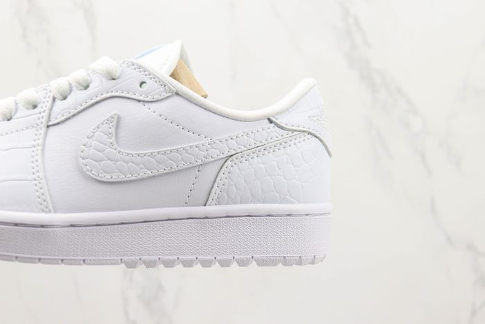 Jordan 1 Retro Low Golf White Croc