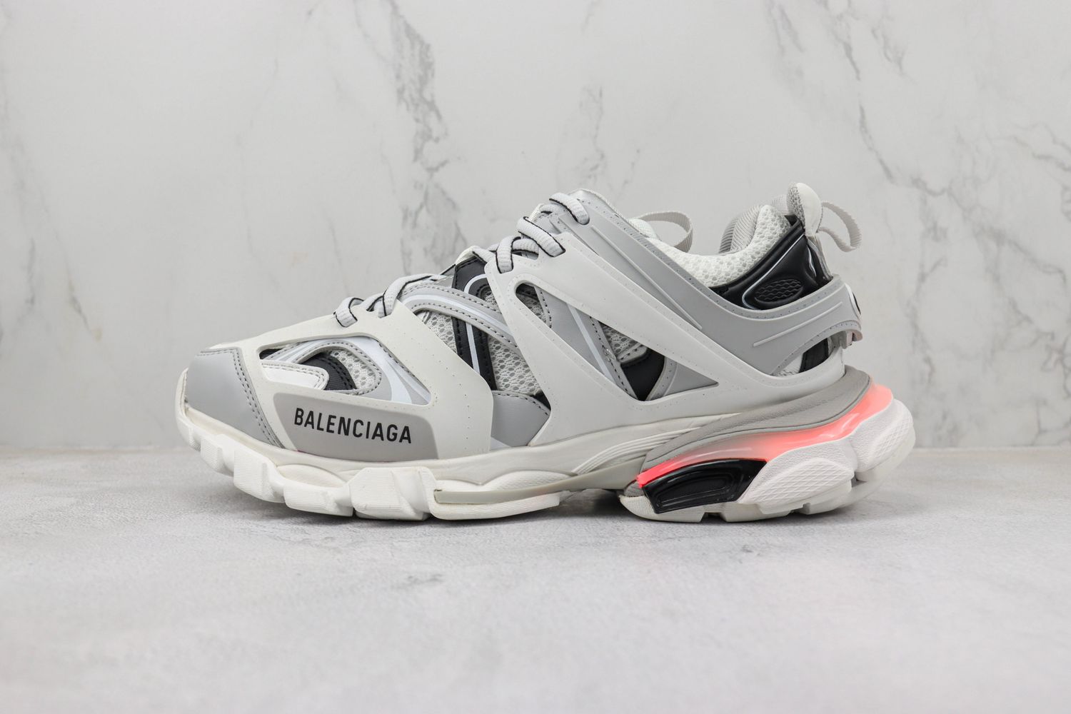 BALENCIAGA Track Mule Clear Sole Sneakers 3.0