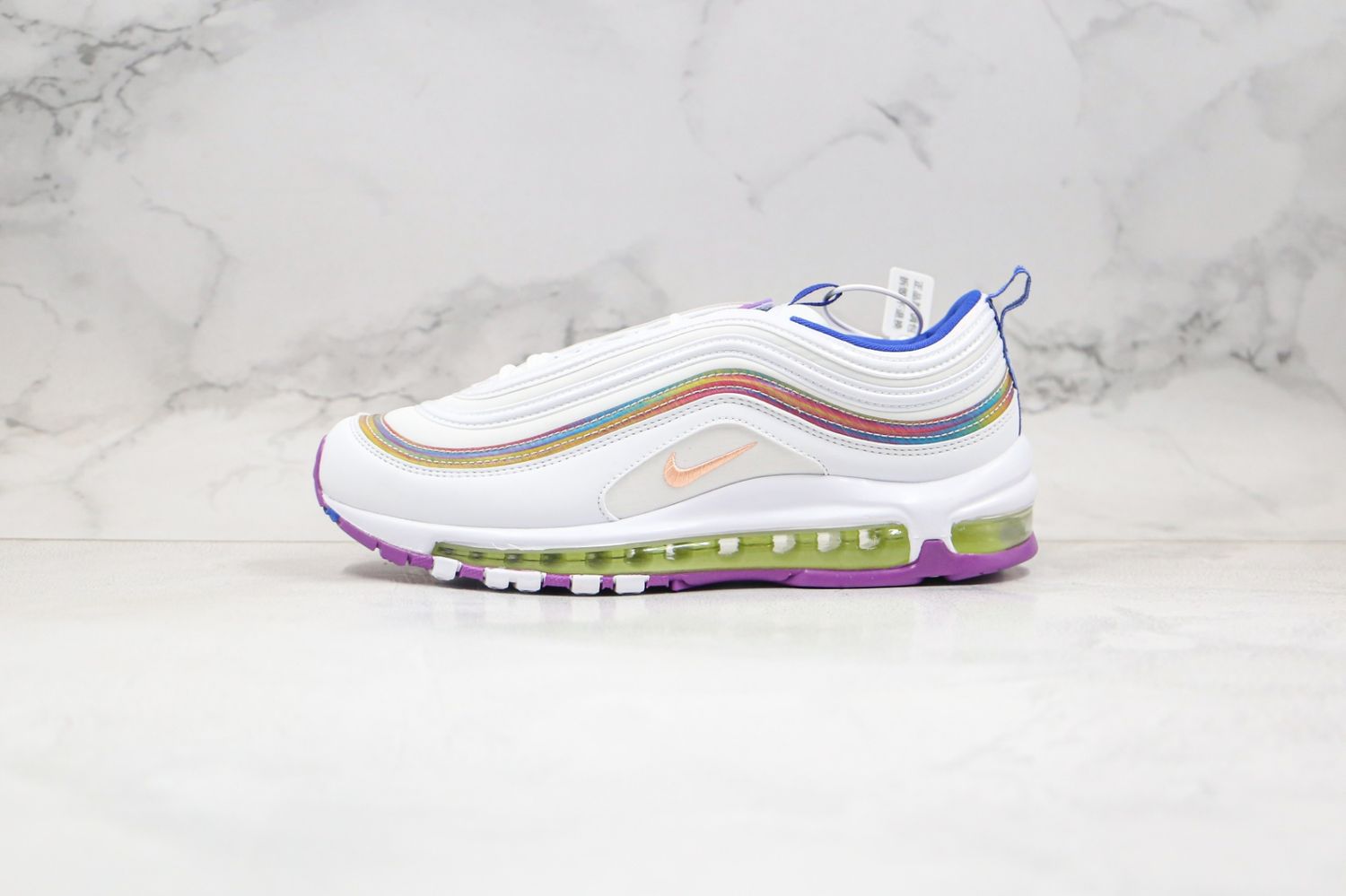 Nike Air Max 97 White Iridescent Stripes (Women's)