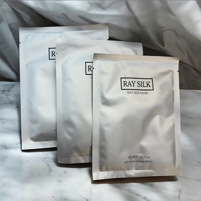 RAY SILK MASK (SILVER VERSION)