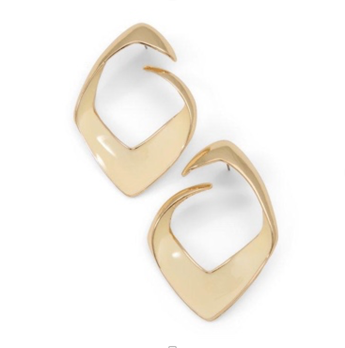GEOLIARI-260-MEDIUM BEIGE-L Earrings