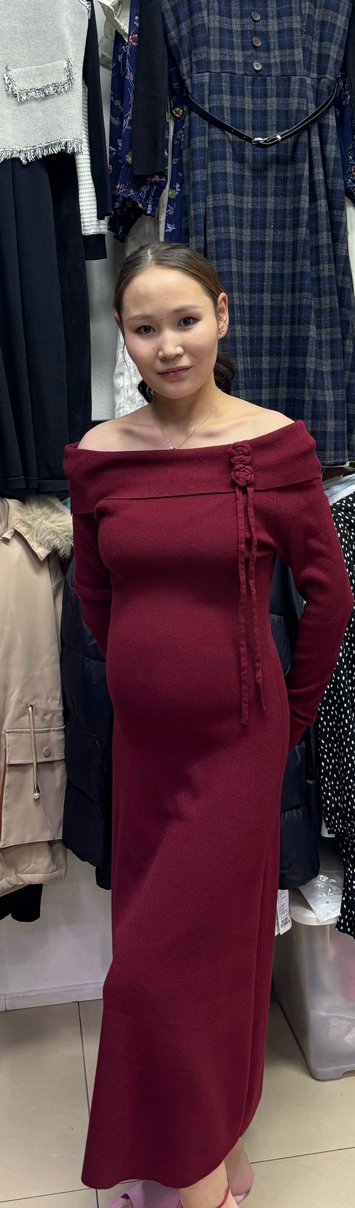 Жирэмсний ноосон платье