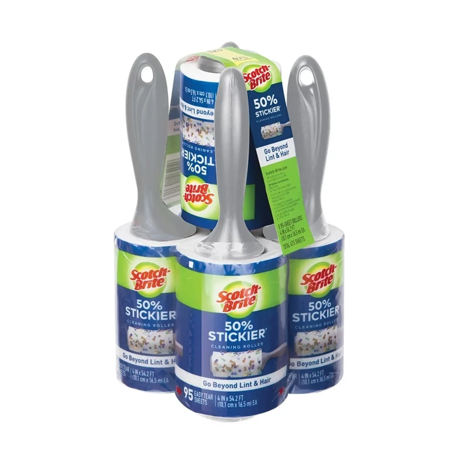 ScotchBrite Lint Roller 95ct x 5 / Min Order Qty 2