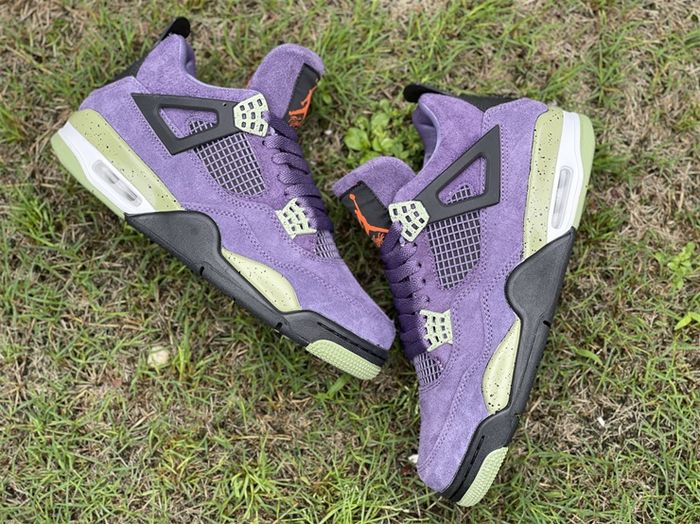 Yes Sneaker Air Jordan 4 Retro Canyon Purple