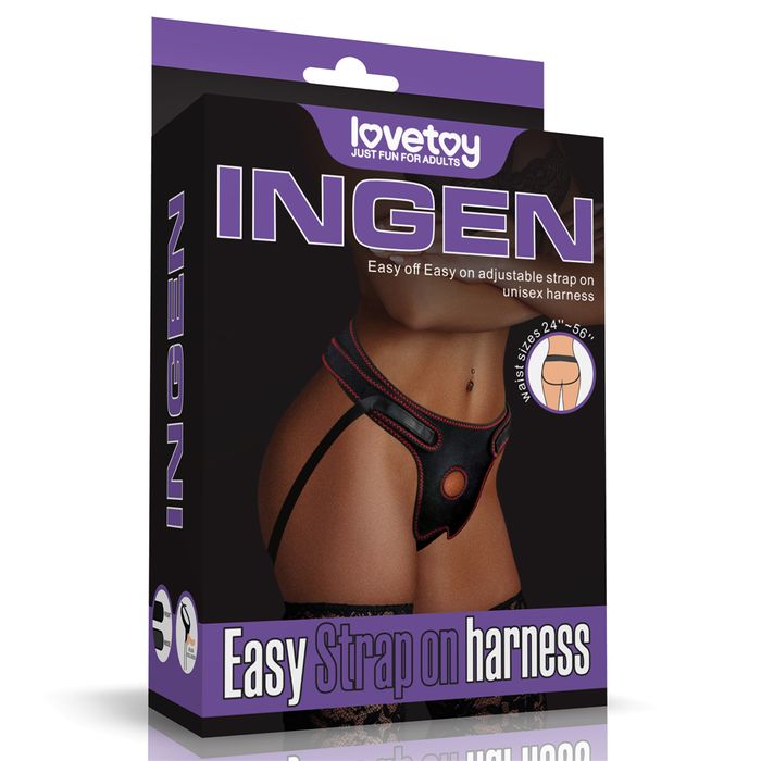 Easy strap on harness