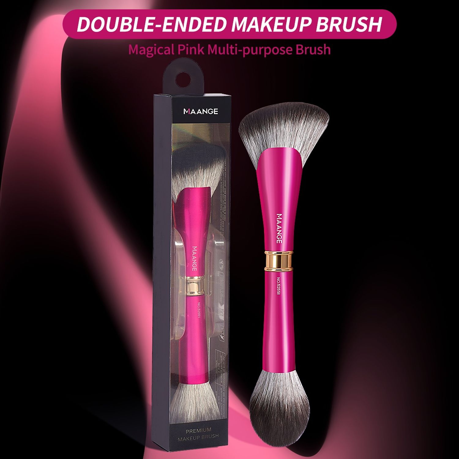 Single Aluminum Makeup brush with box