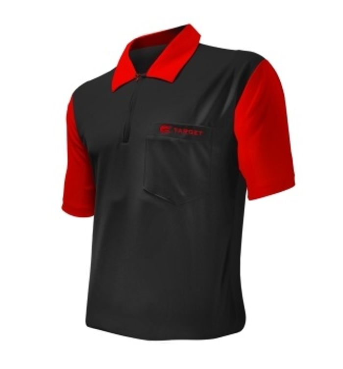 TARGET Coolplay Hybrid 2 Shirt BLACK/RED