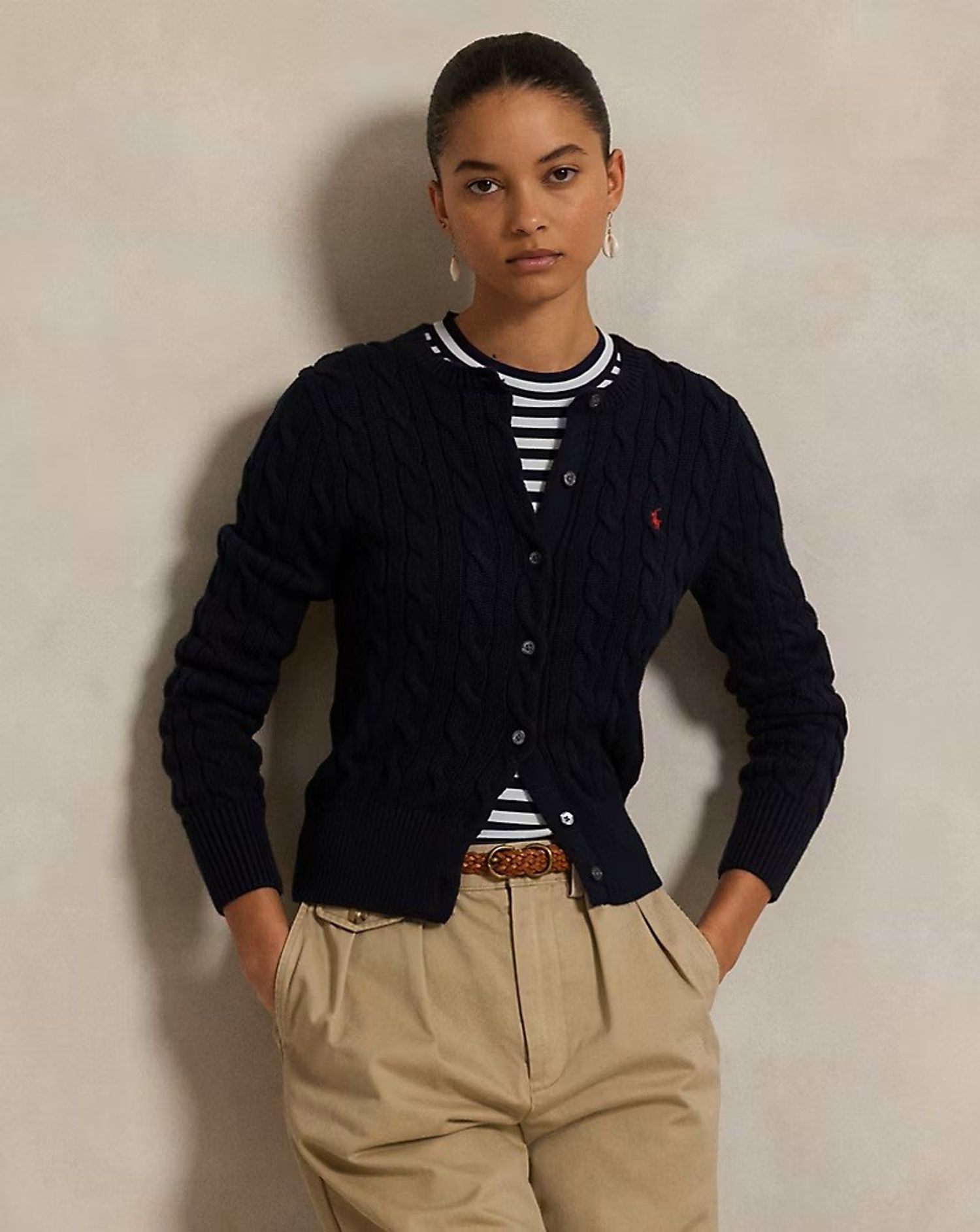 Polo Cardigan