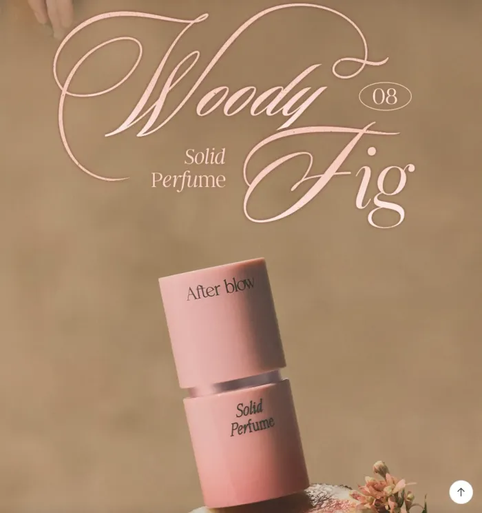 After blow Solid perfume Woody fig