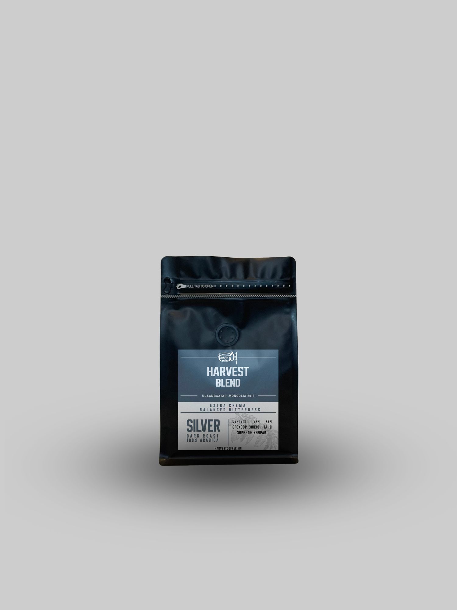 HARVEST COFFEE / SILVER BLEND / DARK 200G