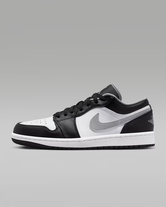 Jordan 1 Low Black White Grey
