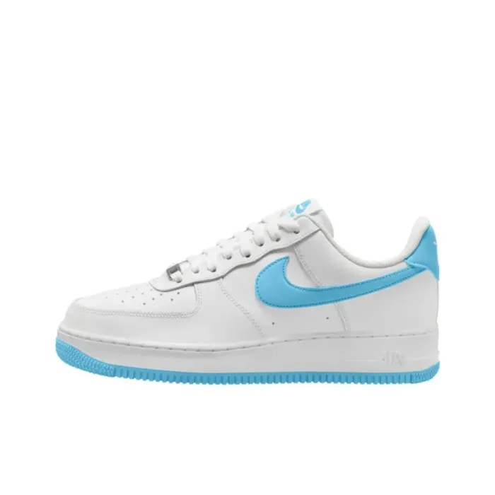 Nike Air Force 1 Low '07 White Aquarius Blue