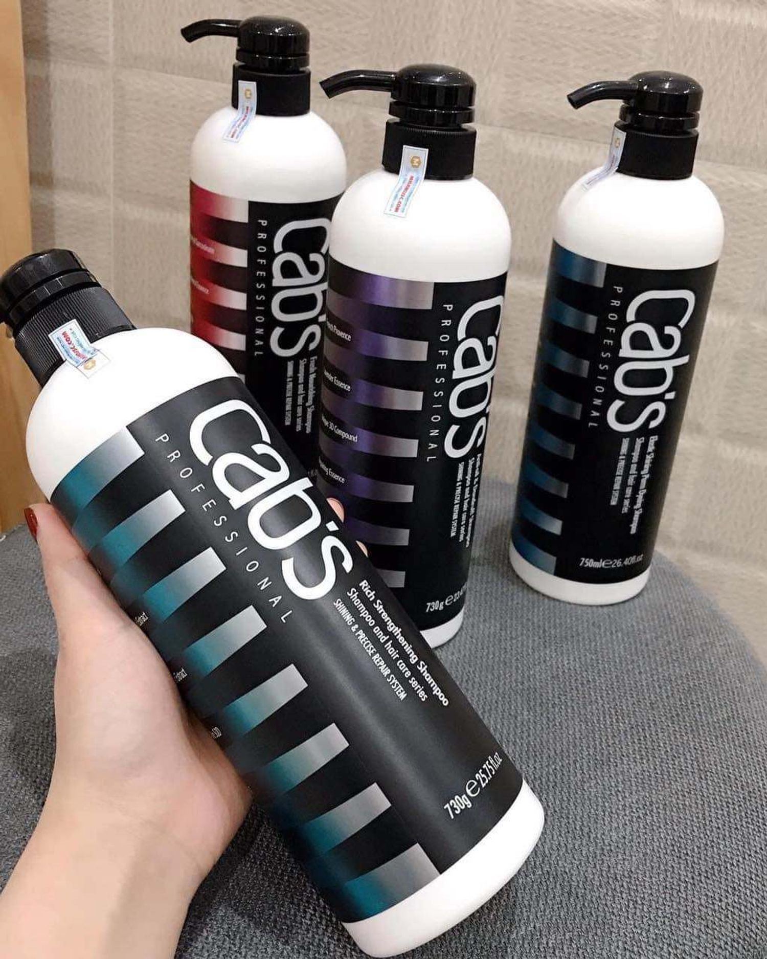 Cab's Rich Strengthening Shampoo 730g