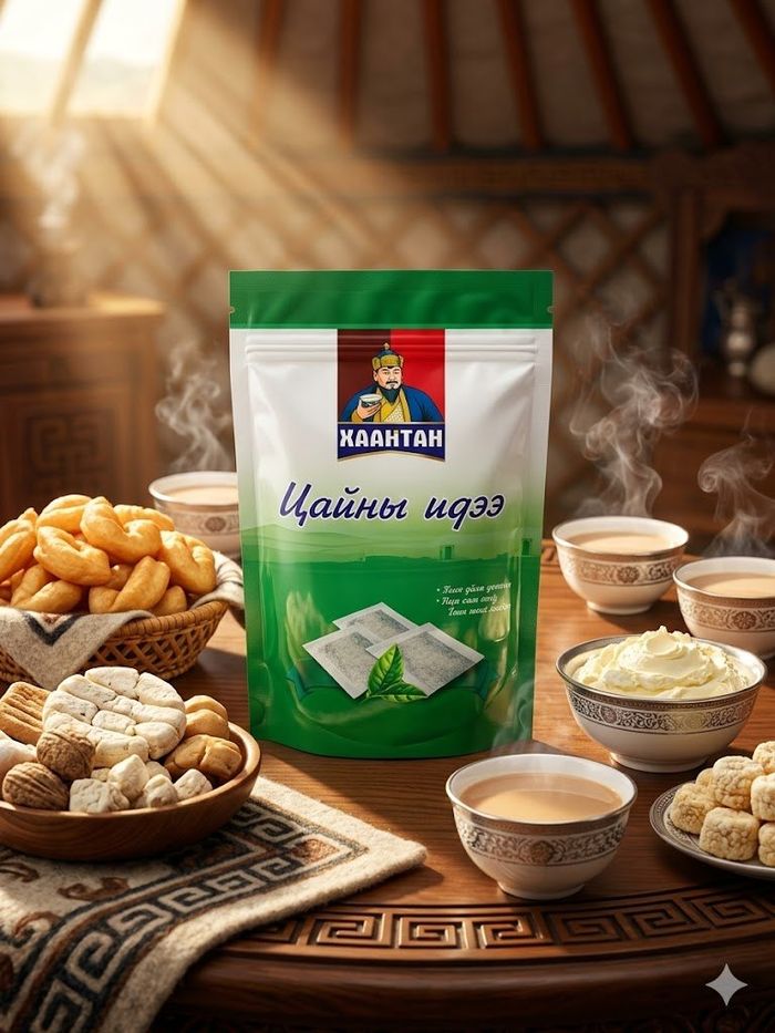 Хаантан цайны идээ