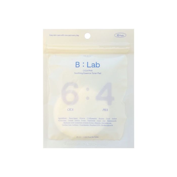 B:Lab CICA PHA Тайвшруулах Эссенз Тонер Пад 10 ширхэг