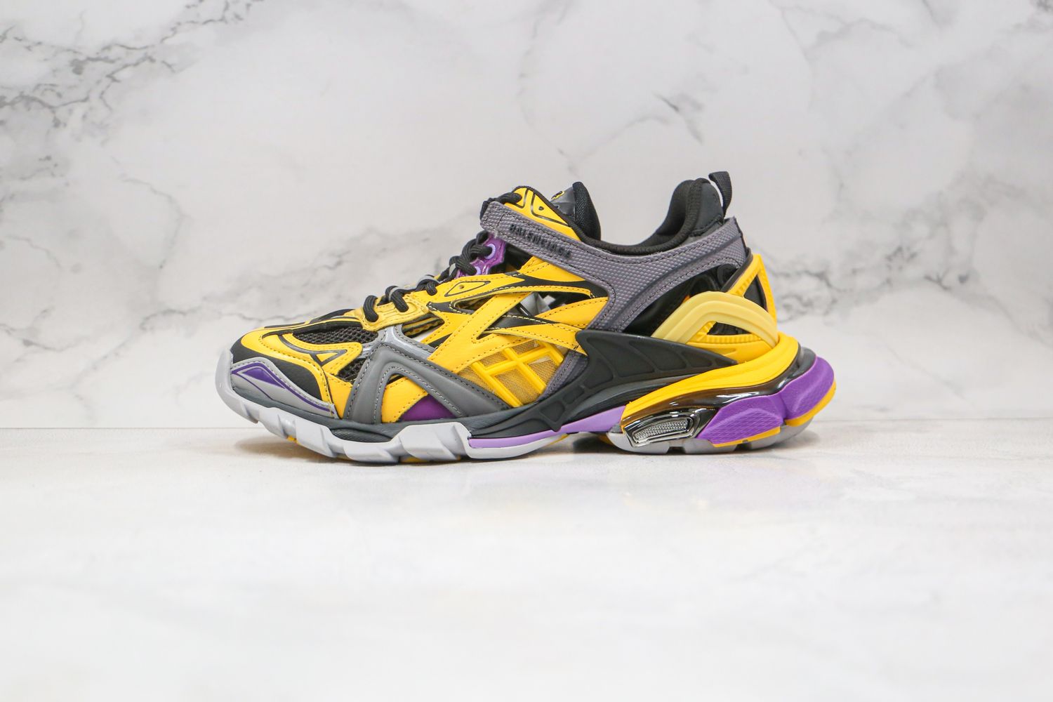Balenciaga Track.2 Yellow Purple