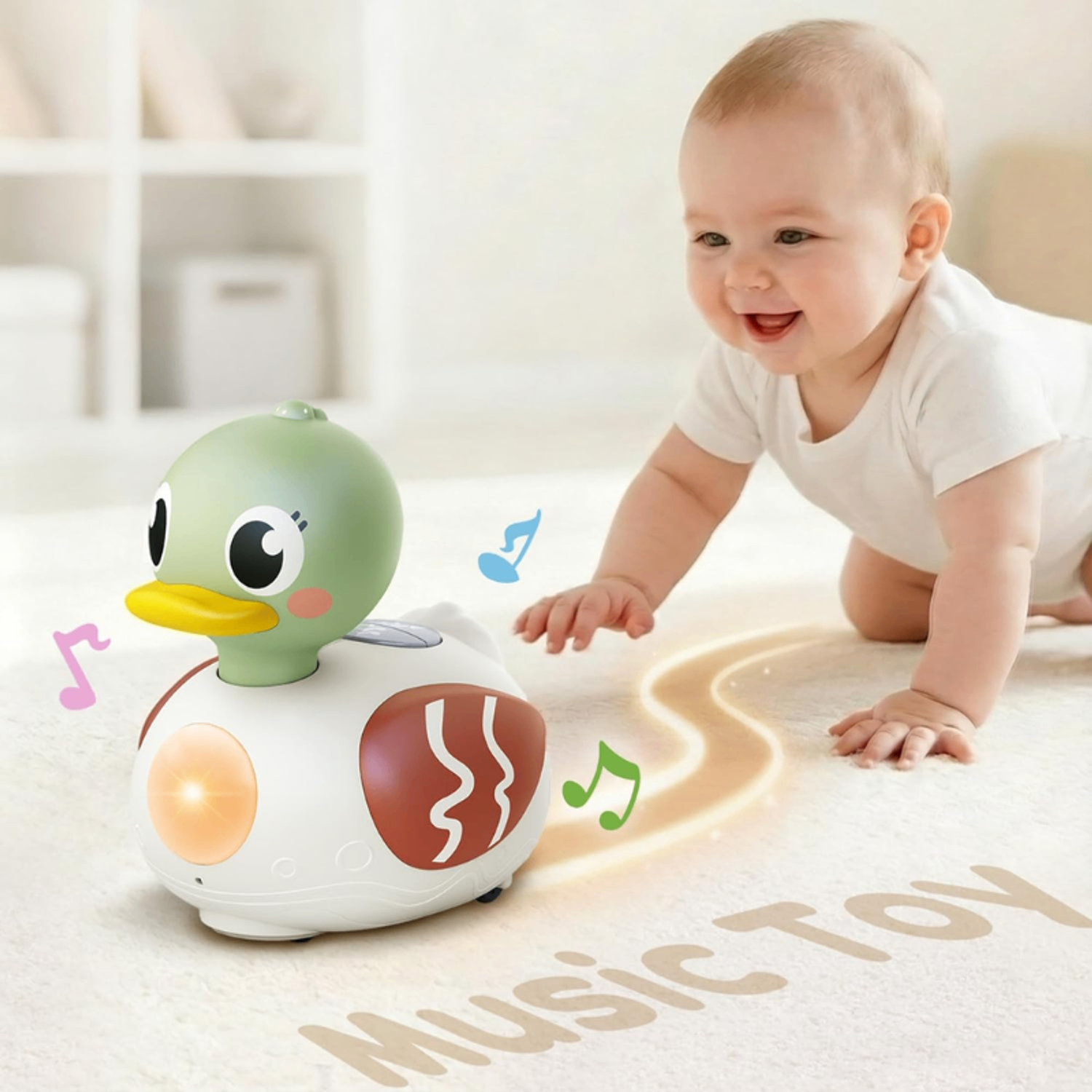 Hola - Crawl learning soothing duck
