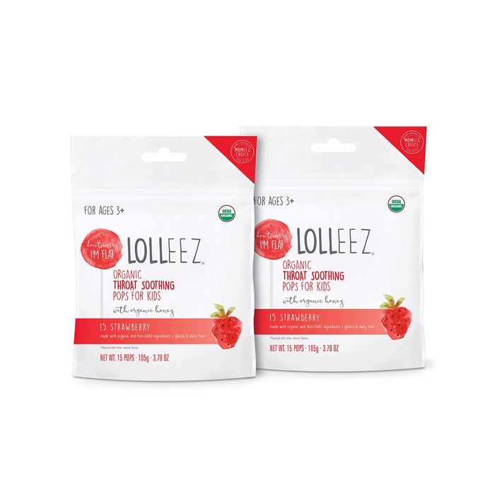 Lolleez Organic Throat Soothing Pops