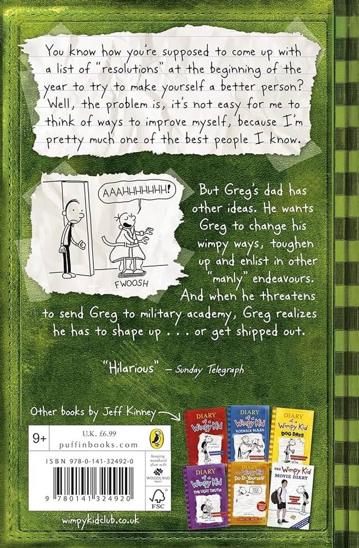 3. Diary of a Wimpy Kid: The Last Straw 