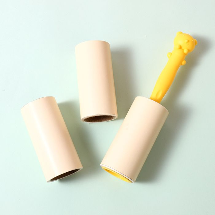 Bear Lint Roller 3 PCS/Set (Yellow)