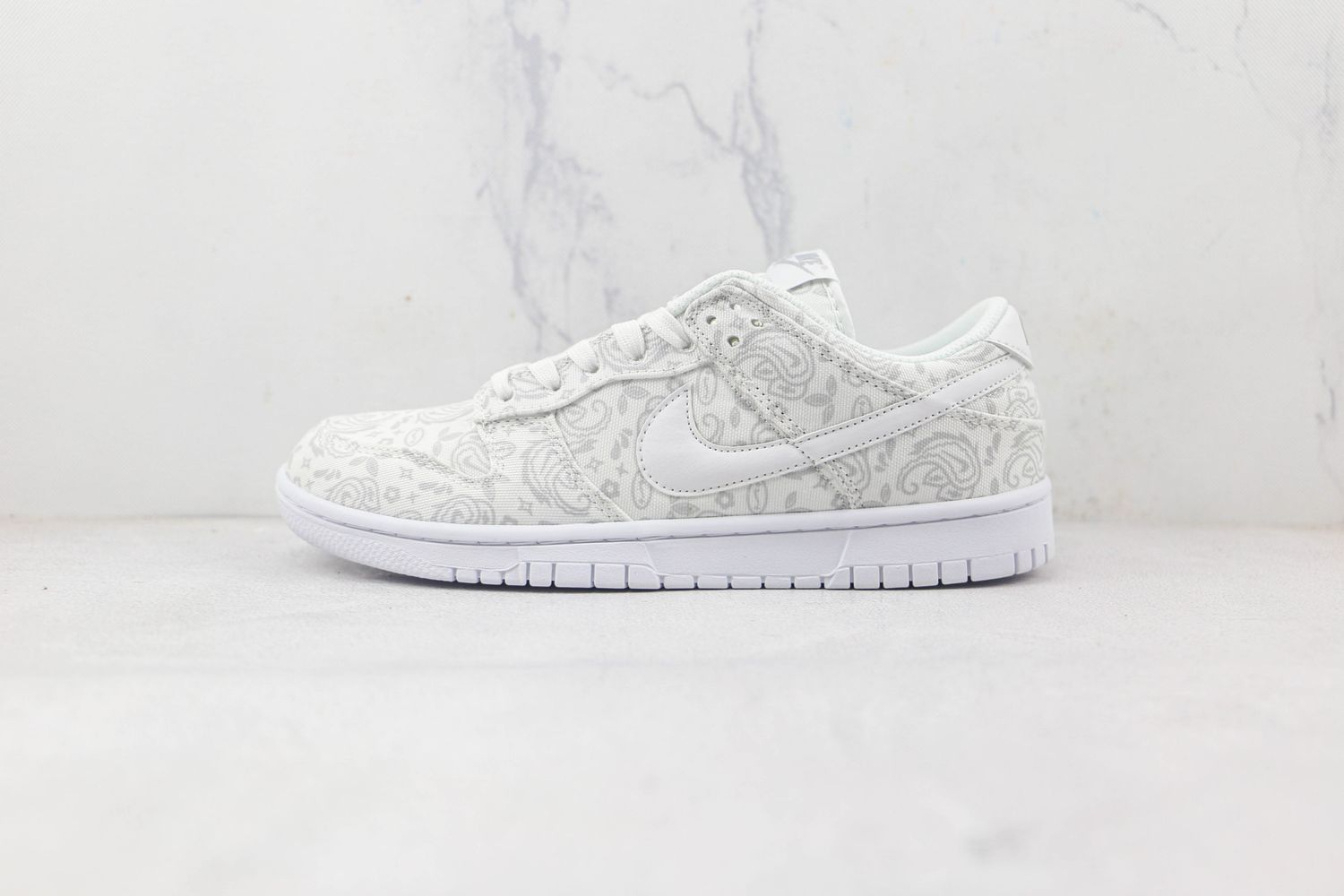Nike Dunk Low White Paisley