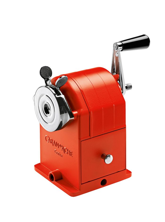 Caran d'Ache Pencil-sharpening machine metal - red