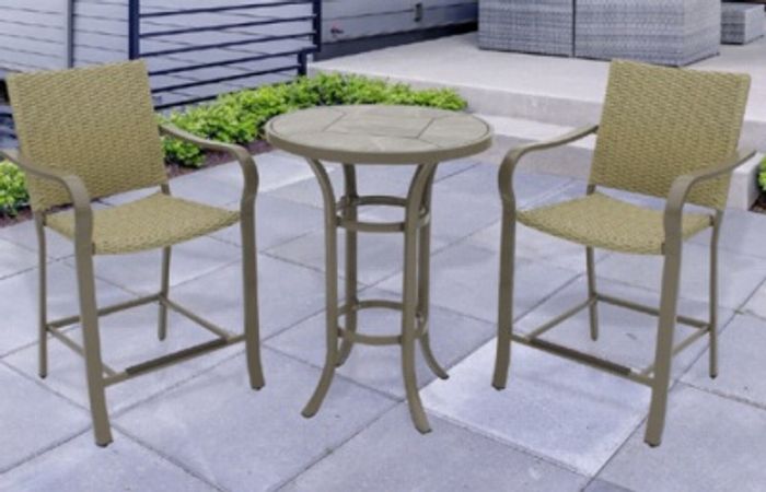 Гадна тавьдаг сандал ширээний 3 хос 100342 PATIO MASTER CORP