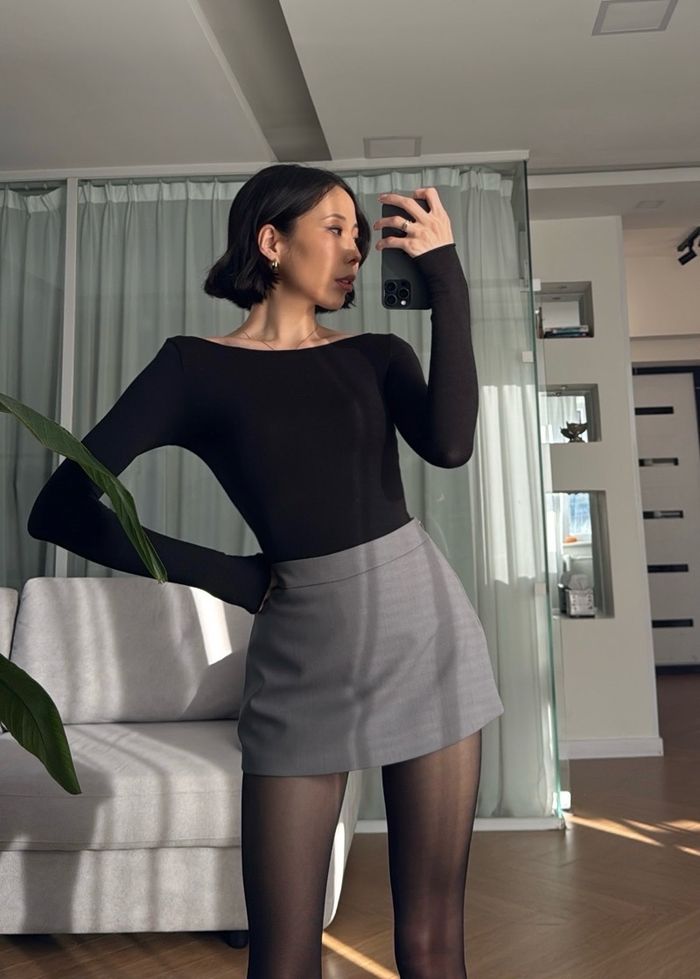 Retro Off-Shoulder Top