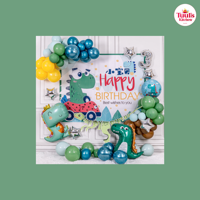 Dinosour төрсөн өдрийн шаарны сэт