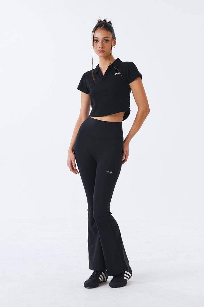 Womens Support Boots Cut Leggings 