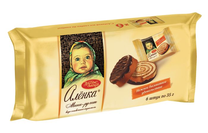 Рулет Алёнка Мини 6ш 210гр