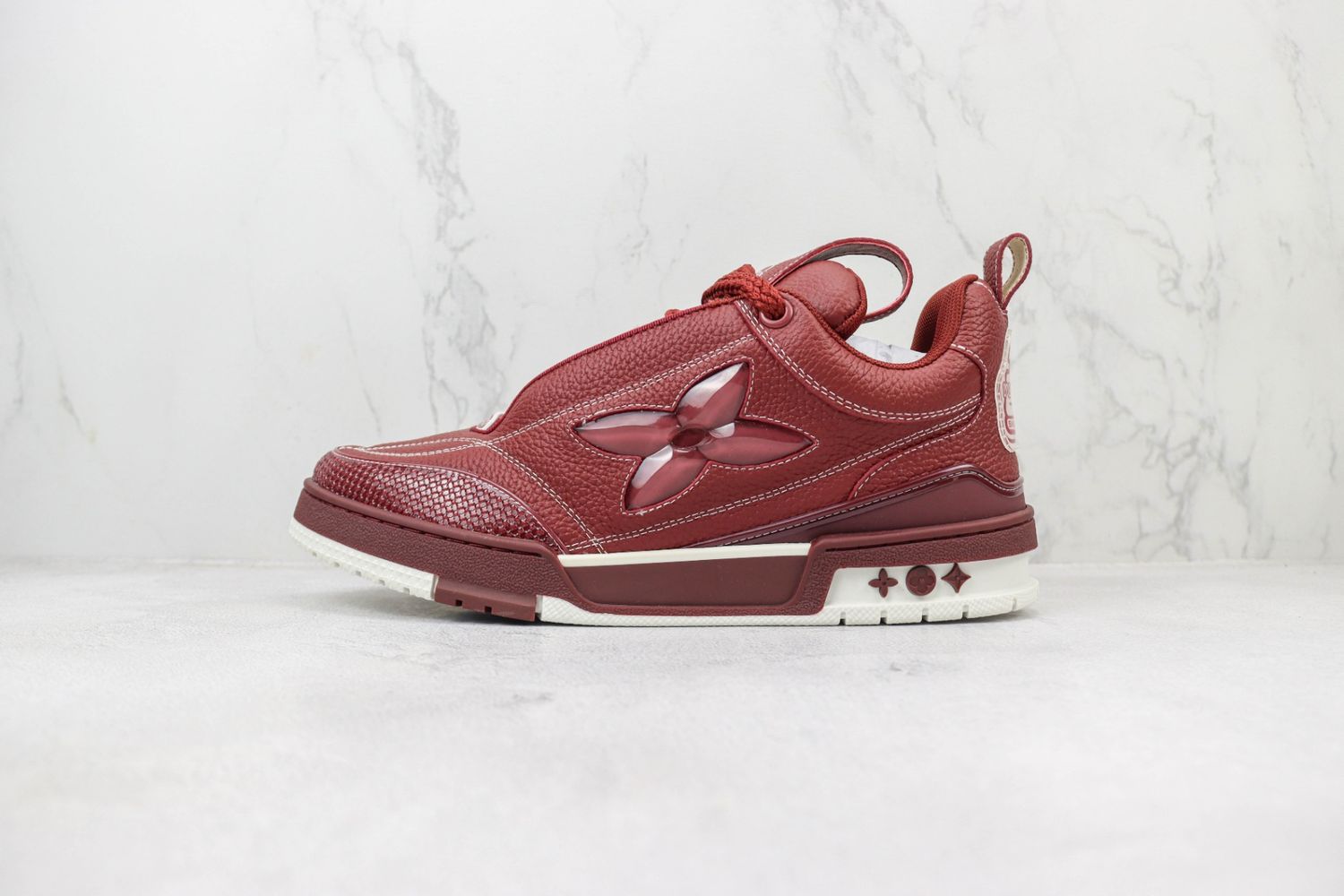 Louis Vuitton LV Skate Sneaker Bordeaux Red