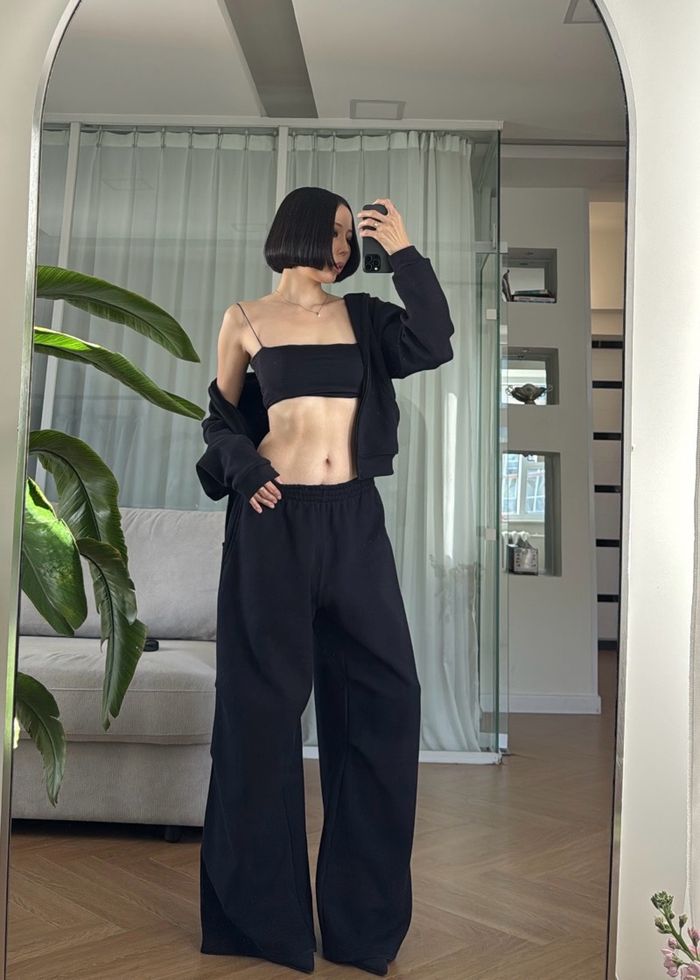 Three-piece set /Black/