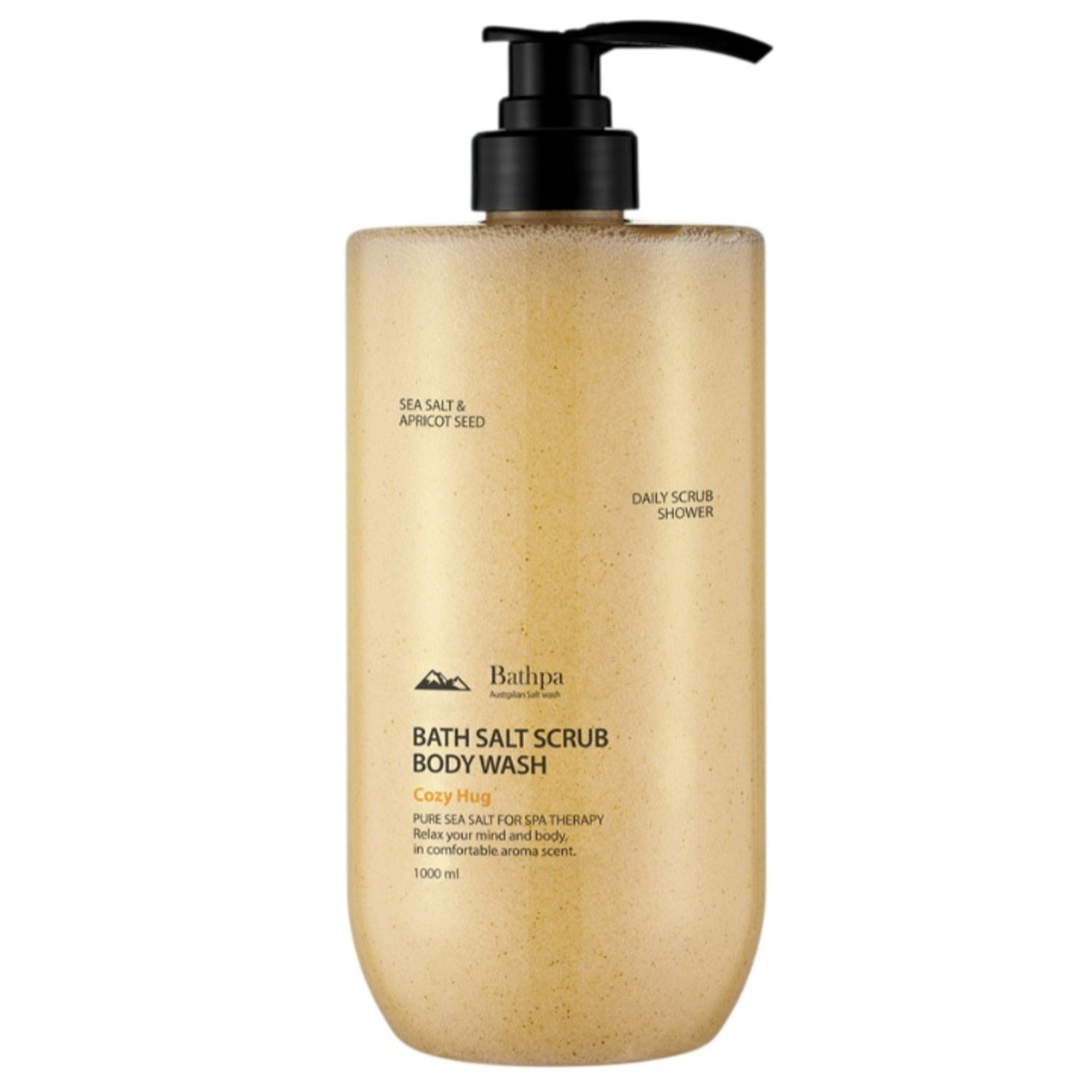 Bathpa Salt Scrub Body Wash Cozy Hug 