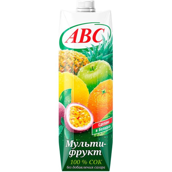 Жүүс Олон жимст 1л  100% ABC Беларусь