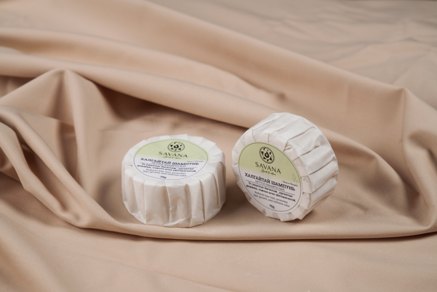 Халгайтай хатуу шампунь