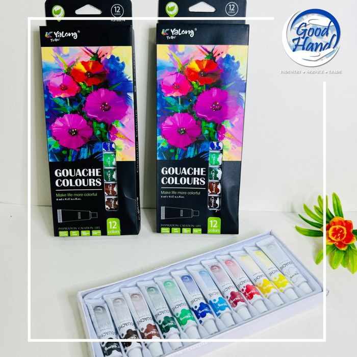 Гуашь 12 өнгийн шахдаг том  