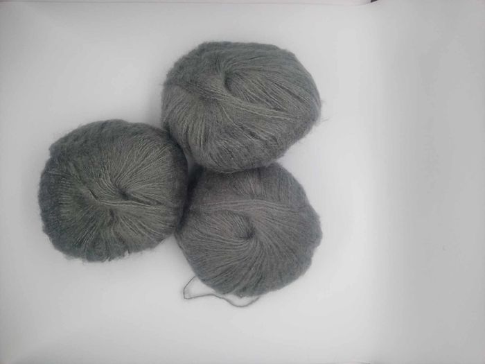 мохэр 25 гр саарал