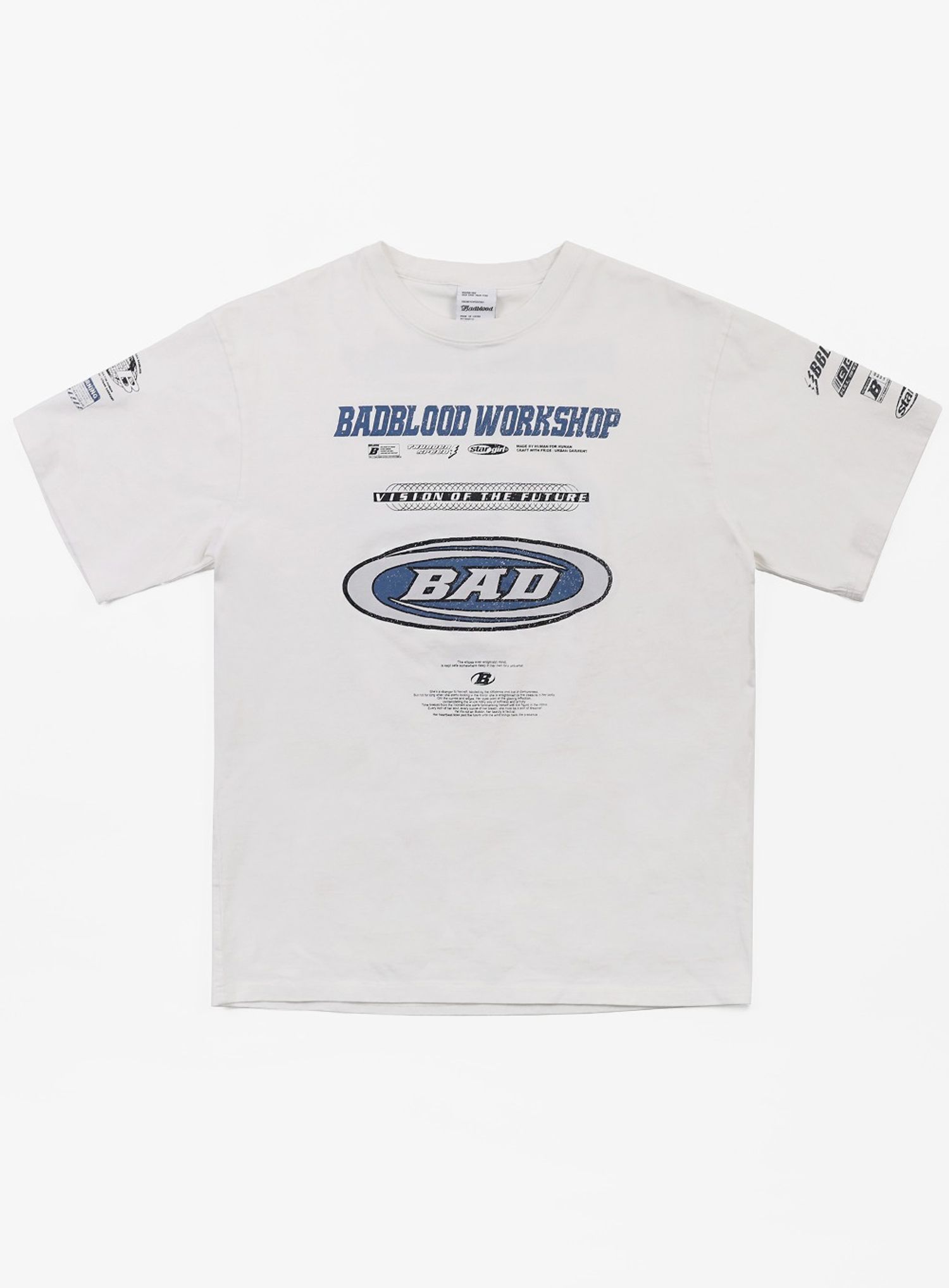  F2 Old Effect T-Shirt - White