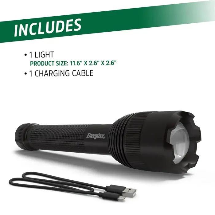 Energizer High Lumen TAC Flashlight 10,000 Lumens
